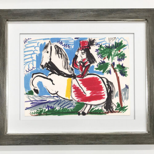 1961 Picasso Toros y Toreros 10 dated 10/3/59 framed