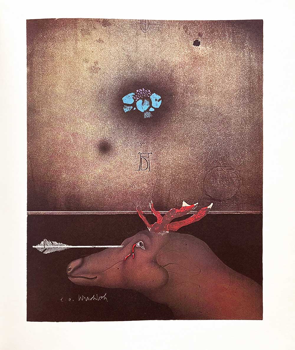 Paul Wunderlich 40 Fleche Et Voilette