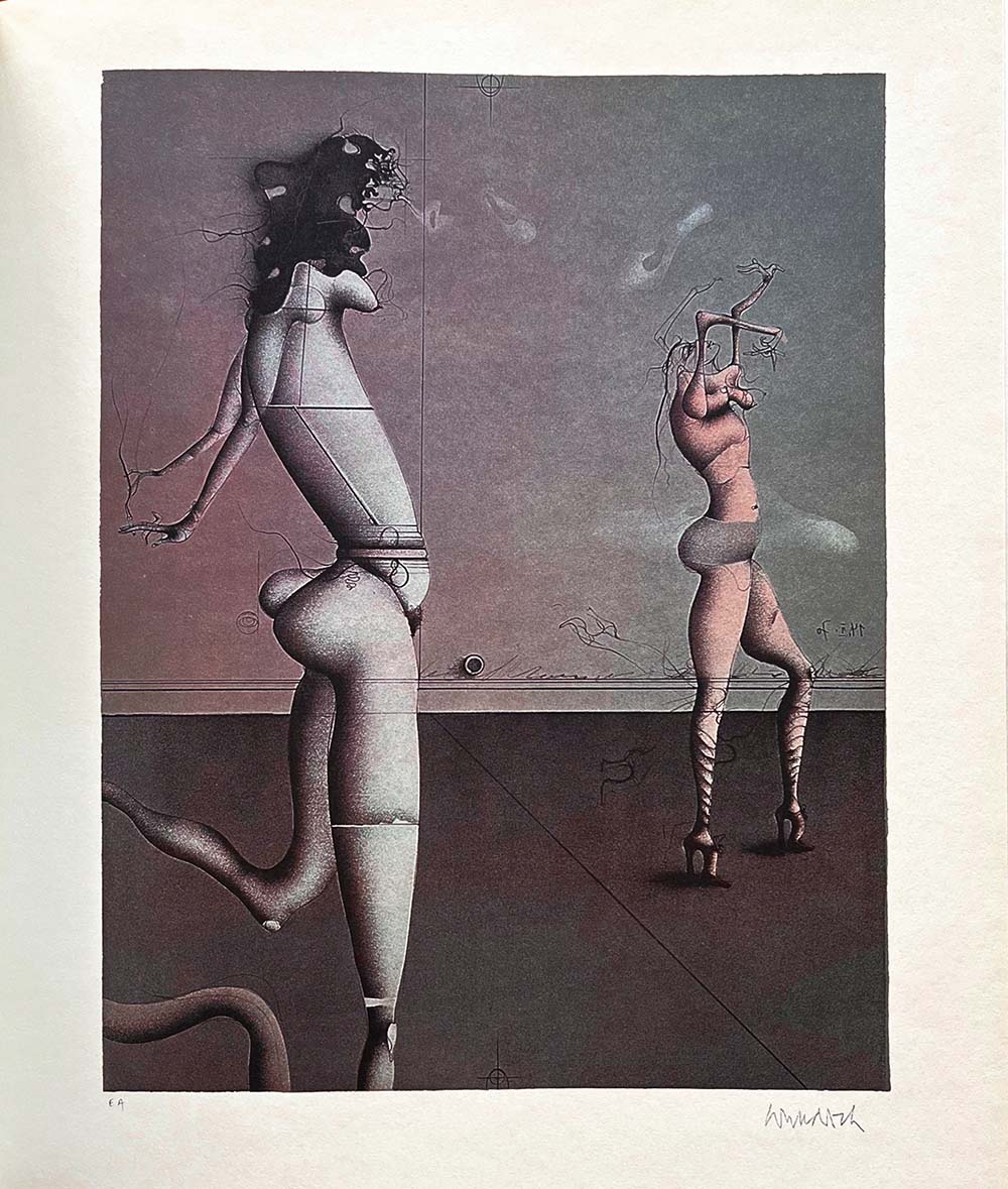 Paul Wunderlich 36 Chasing Girls