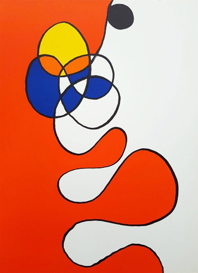 Calder lithograph dlm