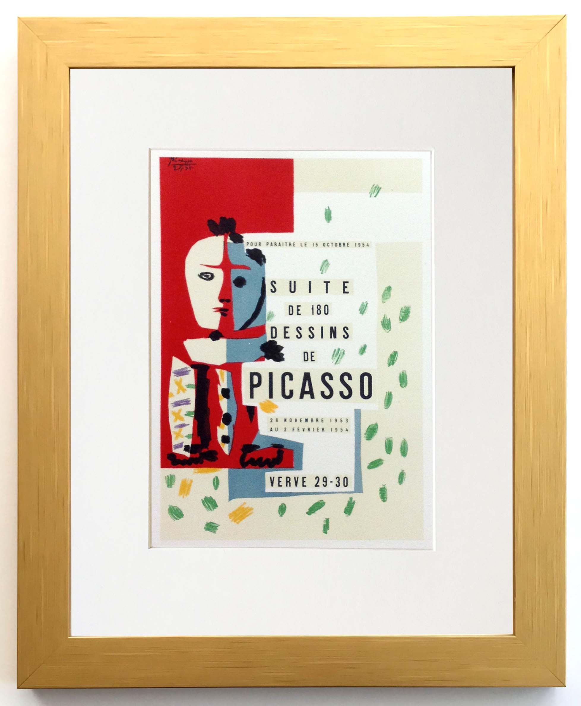 Picasso Lithograph 72 Suite de 180 dessins Art in posters