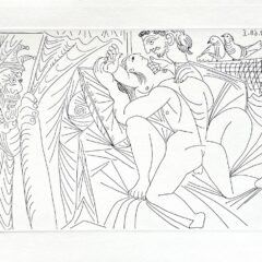 Picasso Gravure Apollinaire Les onze mille verges 6