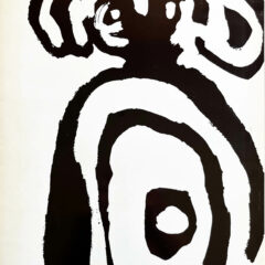 Karl Appel lithograph 2 Ariel Album 1974