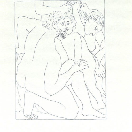 Picasso Metamorphoses Deucalion and Pyrrha Create a New Human Race