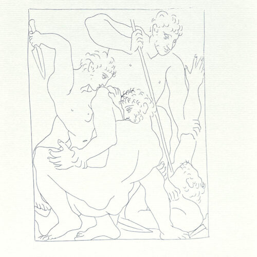 Picasso Metamorphoses The Combat of Perseus and Phineus for Andromeda