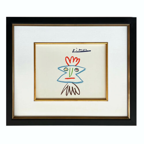 Picasso For The City not for Helena Lithograph 139, 1968 Framed