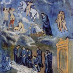 Picasso The burial of Casagena Giclee Numbered Edition