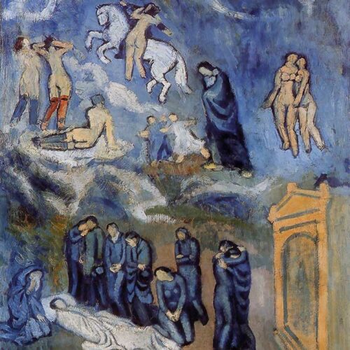 Picasso The burial of Casagena Giclee Numbered Edition