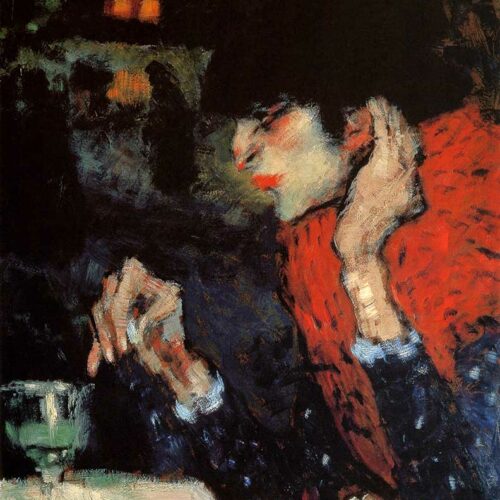 Picasso The absinthe drinker Giclee Numbered Edition