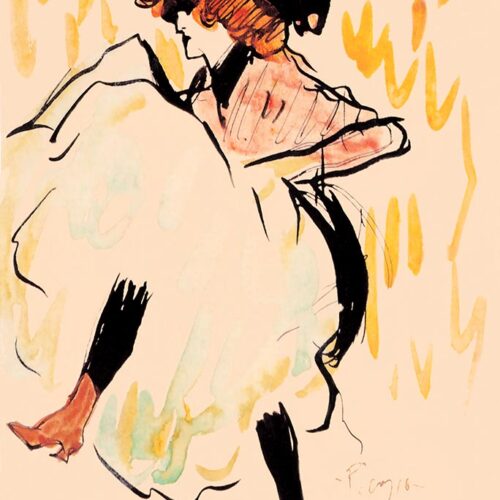 Picasso Cancan dancer Giclee Numbered Edition