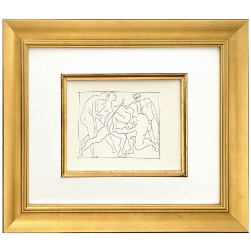 Pablo picasso Set of three metamorphoses 23-24-25 framed
