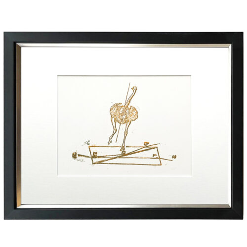Max Ernst Original Lithograph Jack Sprat Could Eat No Fact 1970