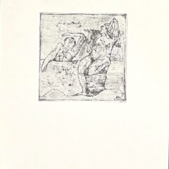 1947 Paul Klee Engraving 7 Two Nudes1907