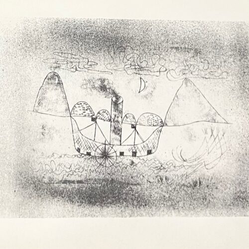 1947 Paul Klee Engraving 28 Lugano -1922