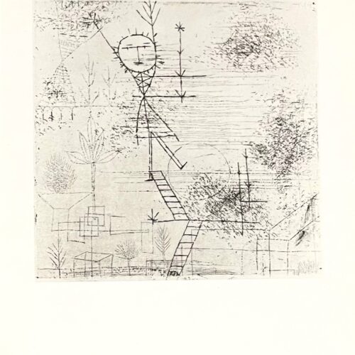 1947 Paul Klee Engraving 37 Height 1928