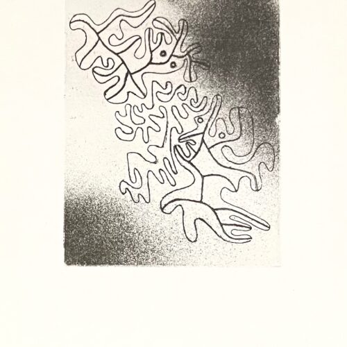 1947 Paul Klee Engraving 39 Not Ending 1930