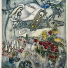 Marc Chagall Autour de Vence XXe Siecle 1970