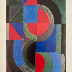 XXe siecle 31 1968 S. Delaunay Rythme-couleurs 1956 Gouache
