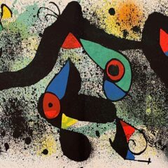 1974 Joan Miro Original Lithograph Ceramique 1