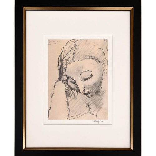 Picasso print Head of a woman