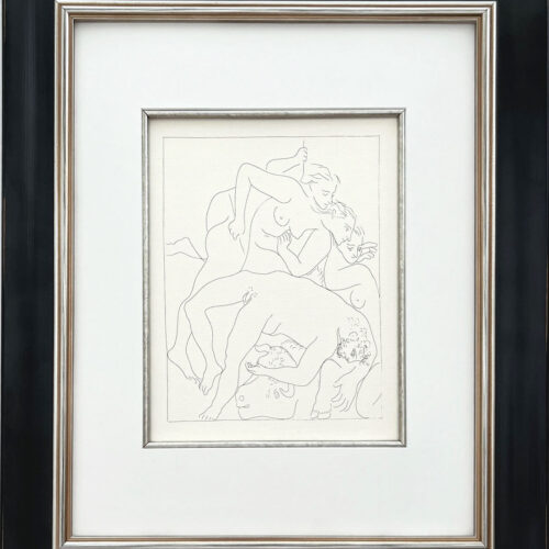 Picasso Metamorphoses 3 Death of Orpheus-framed