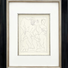 Picasso Metamorphoses 5 Hercules Kills the Centaur Nessus framed