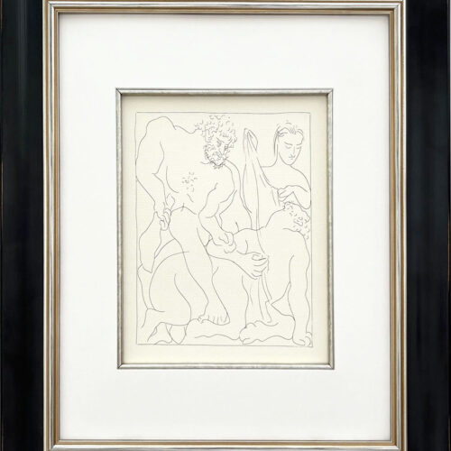 Picasso Metamorphoses 5 Hercules Kills the Centaur Nessus framed
