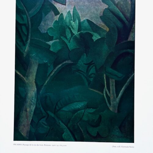 Picasso Paysage de la Rue de Bois XXe Siecle 11 1958