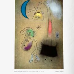 Joan Miro Personage dans la nuit 1942 XXe 13 1959