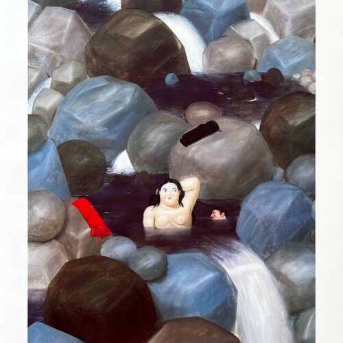 Fernando Botero 38 The waterfall 1983