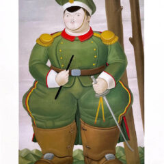 Fernando Botero 39 The field Marshall 1983