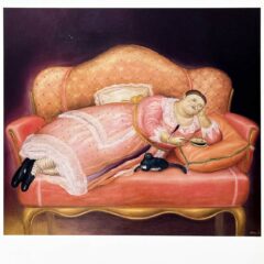 Fernando Botero 47 Melancholic Transvestite 1983