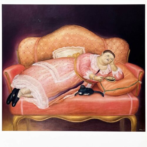 Fernando Botero 47 Melancholic Transvestite 1983