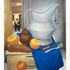 Fernando Botero 48 The falling orange 1983