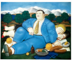 Fernando Botero 49 The siesta 1983