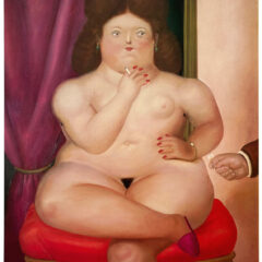 Fernando Botero 56 Seated woman1983