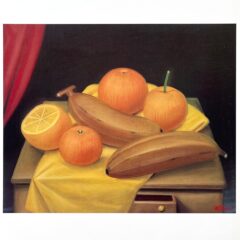 Fernando Botero 58 Oranges and bananas 1983