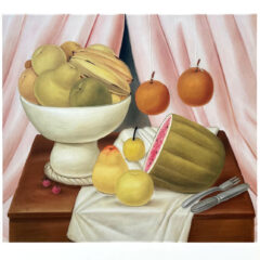 Fernando Botero 59 Still life with fruit bowl 1983
