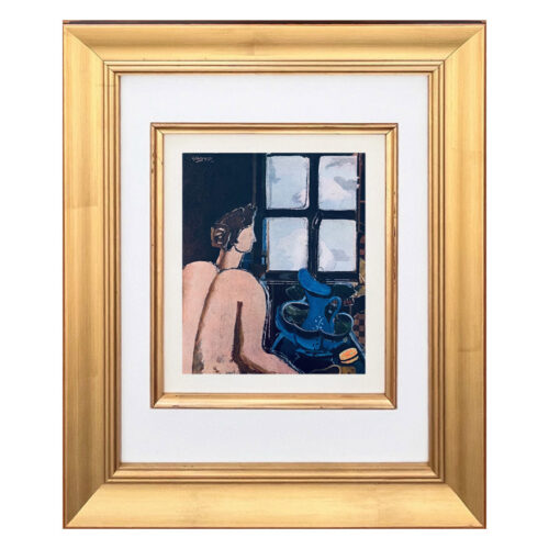 Braque 1946 La Femme a sa Toilette 6 framed