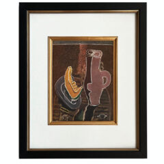 Braque 1946 La Tranche de Potiron 24 framed