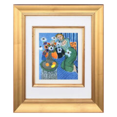 Matisse-20-Harmony in blue-framed
