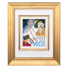 Matisse 21 The Embroidered Blouse Framed