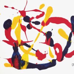 Joseph Merhi Birdcage Original Acrylic Painting on Canvas