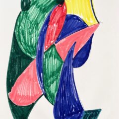 Joseph Merhi Flying Bird 2020 Original Painting