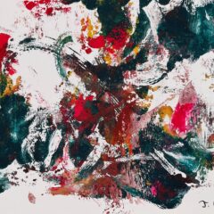 Joseph Merhi Untitled Original Acrylic Painting in 2019