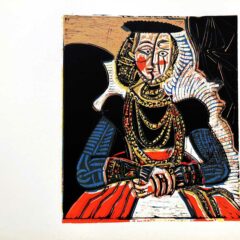 Picasso Multichrome 1 Buste de Femme d'apres Granache Jeune