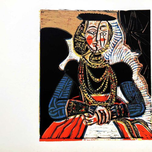 Picasso Multichrome 1 Buste de Femme d'apres Granache Jeune