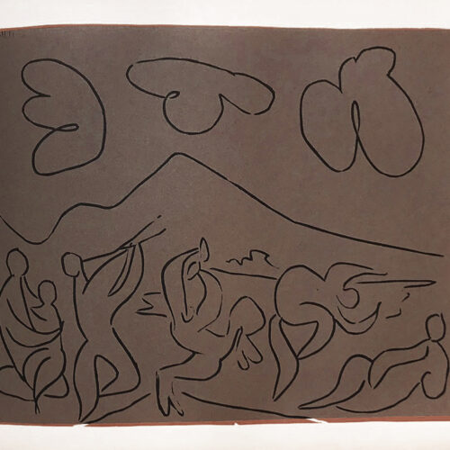 Picasso Multichrome 24 Bacchanale dated 17-11-59 2019