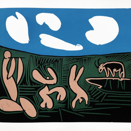Picasso Multichrome 30 Bacchanale au Taureau 2019