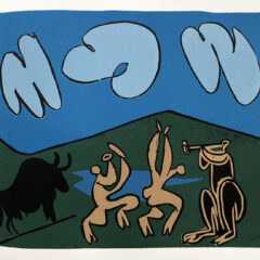 Picasso 32 Bacchanale au Taureau Noir
